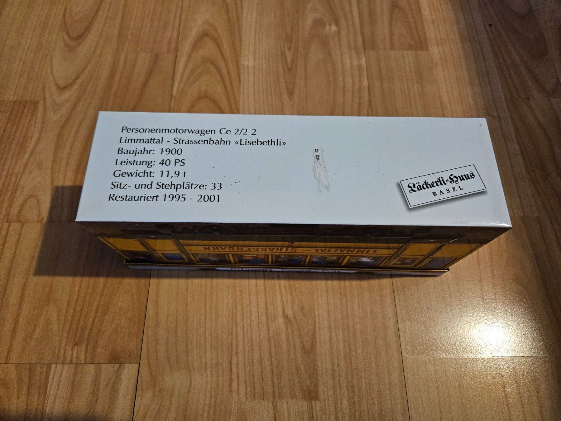 Altro in Decorazioni & Accessori: Limmatal-Strassenbahn Dose, Läckerli Huus – Usato da Untervaz venduto da FullFlap777 4