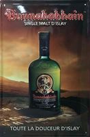 Blechschild-BUNNAHABHAIN SINGLE MALT