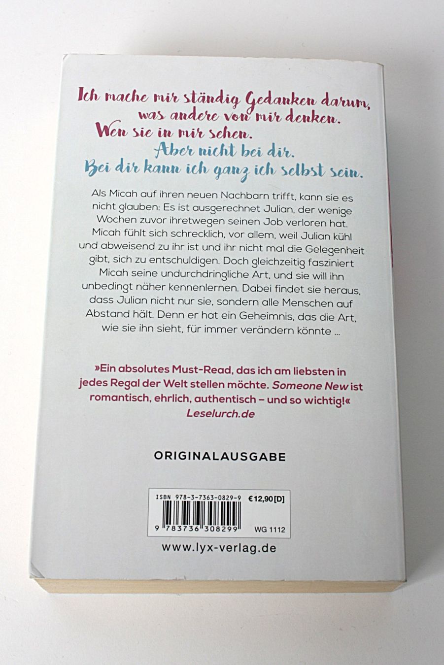 Libri: Buch "Someone New" von Laura Kneidl – Usato da Zollikofen venduto da Restwert_Zollikofen 1