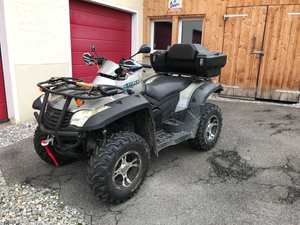 Quad CF Moto CForce 500 X5 4x4 inkl. Anhänger Erde 102 Kaufen auf Ricardo