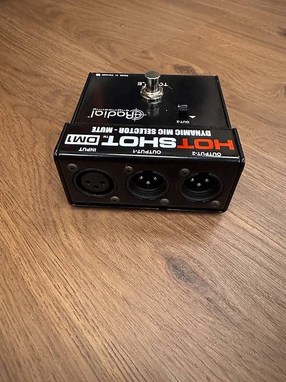 Microphones: Radial AB Mic Selector – D'occasion à Thalheim an der Thur par DrumShred 1