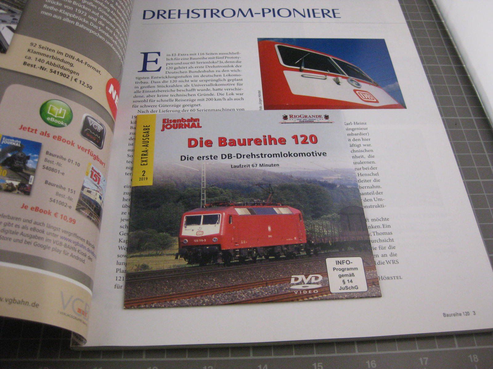 Libri: Heft: Baureihe 120, Eisenbahn Journal Extra 2/2019, Format c – Usato da Malters venduto da Marosko 1