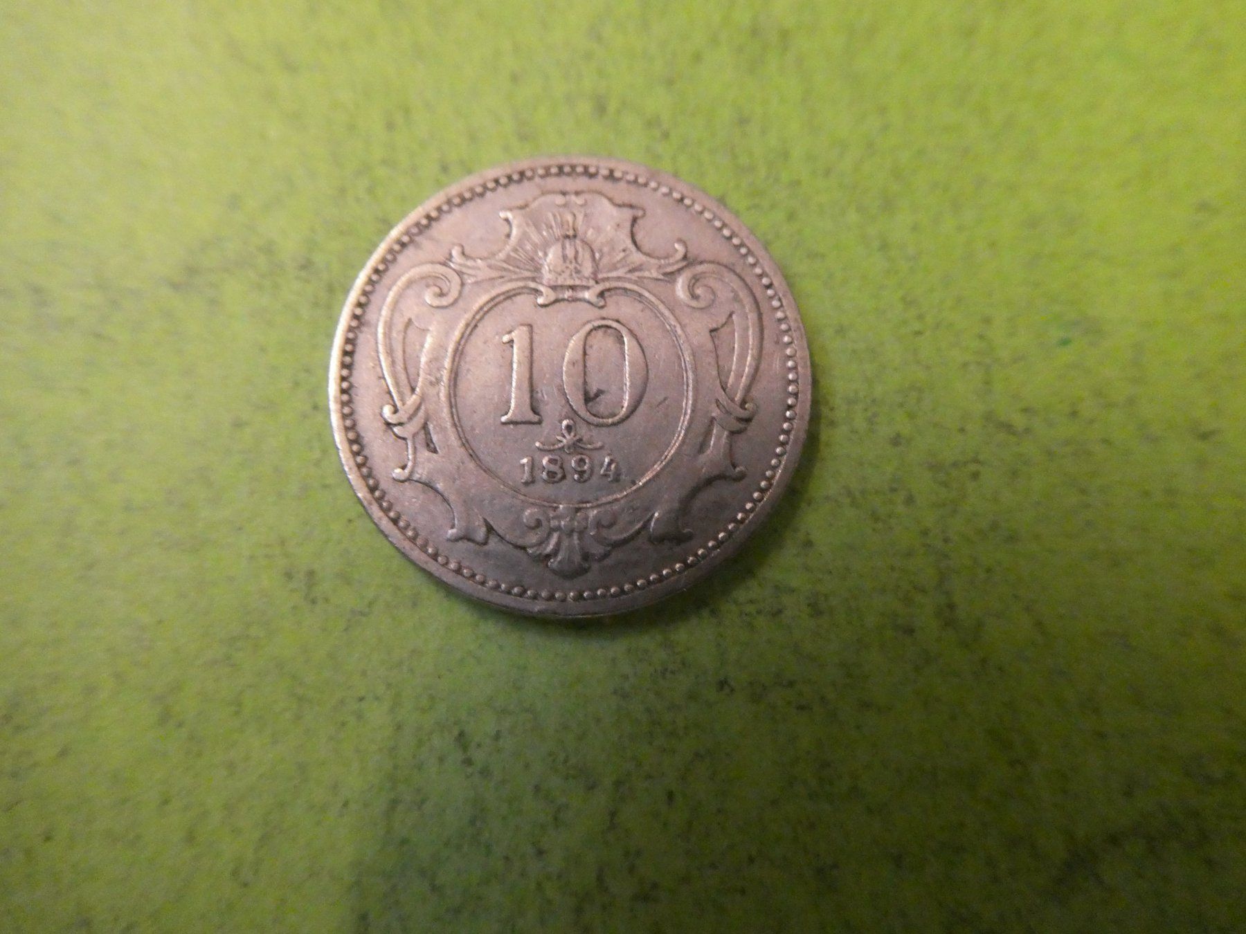 Tutti le monete: Oesterreich 1894, 10 Heller – Usato da Hinterforst venduto da Rohusri