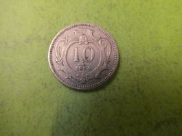 Oesterreich 1894, 10 Heller