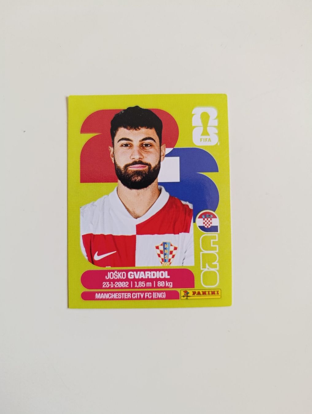 Panini Carte collezionabili: Panini World Cup 2026 CRO 4 Gvardiol – Nuovo (secondo la descrizione) da Lavey-Village venduto da pas_7xd2