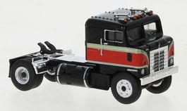 1:87 Brekina Kenworth Bullnose, schwarz/rot, 1950