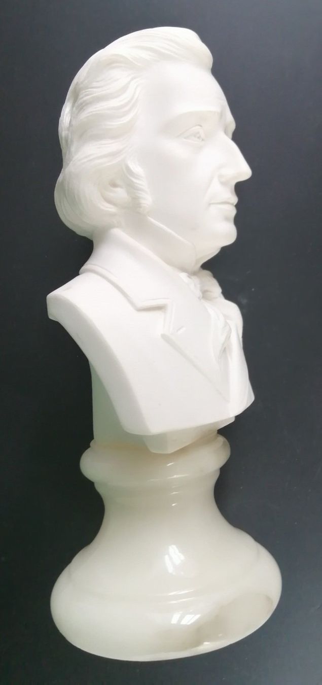 Sculture & Statue: Wunderschöne Skulptur Frédéric Chopin, Marmor & Alabaster – Nuovo (secondo la descrizione) da Bern venduto da Prasolux 1