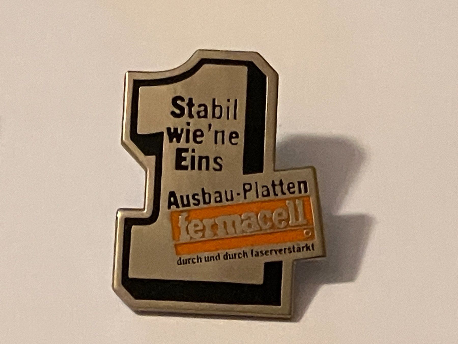 Placchette & Badge: 1 Pin Fermacell Ausbau Platten – Usato da Basel venduto da djwwpp