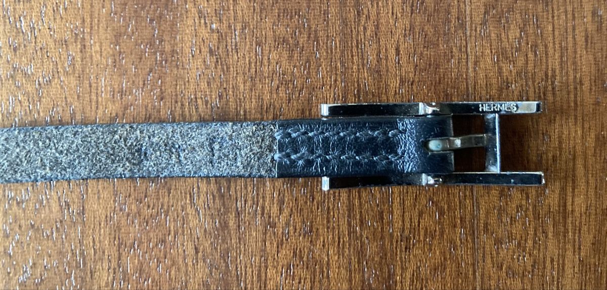 Hermès Bracciali & Braccialetti: Original Hermès Paris Hapi Armband schwarz – Usato da Zürich venduto da mainau16 3