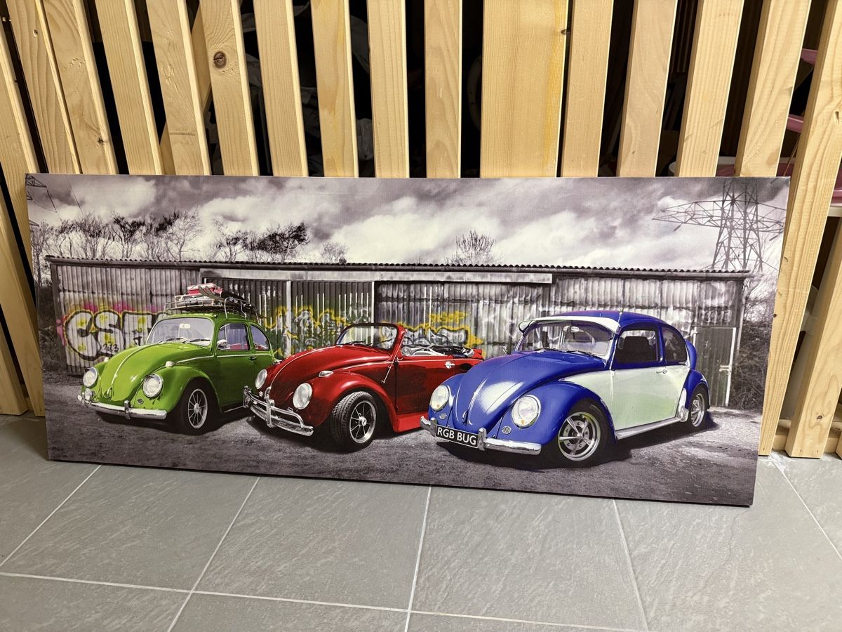 Leinwände & Keilrahmen: Tableau VW Cox – Gebraucht aus Enney von audrey_brrz