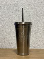 Starbucks Stainless Steel Tumbler with Straw – 2012