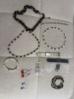 Schmuck Konvolut Damen Armband Kette Ohrringe Zustand gut