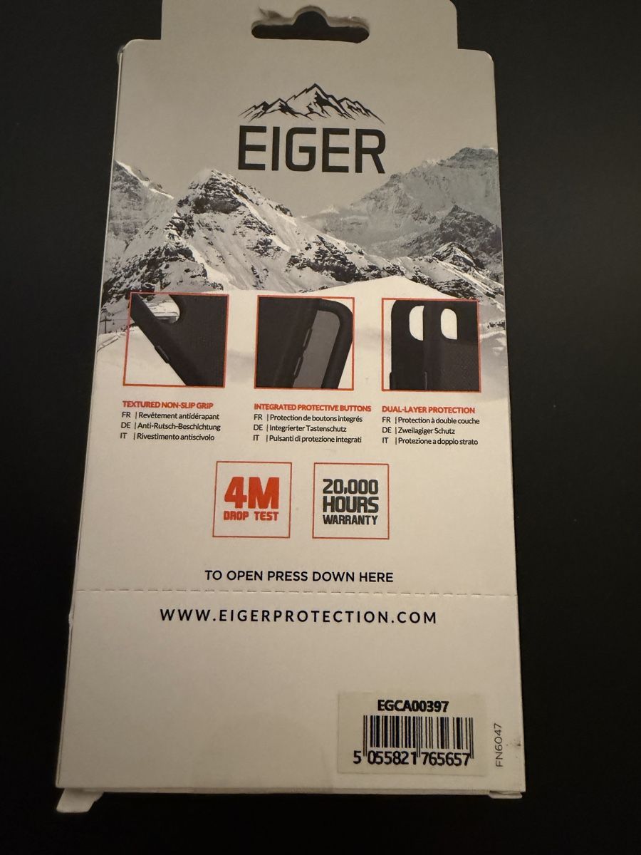 Cover & Protezioni schermo: Cover Eiger fur iPhone 14 – Nuovo e nell'imballaggio originale da Uznach venduto da enrico06 1