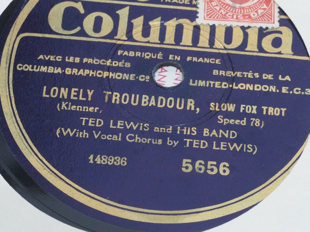 Dischi in vinile: DISQUES 78 TOURS – Usato da Lausanne venduto da Leag 3