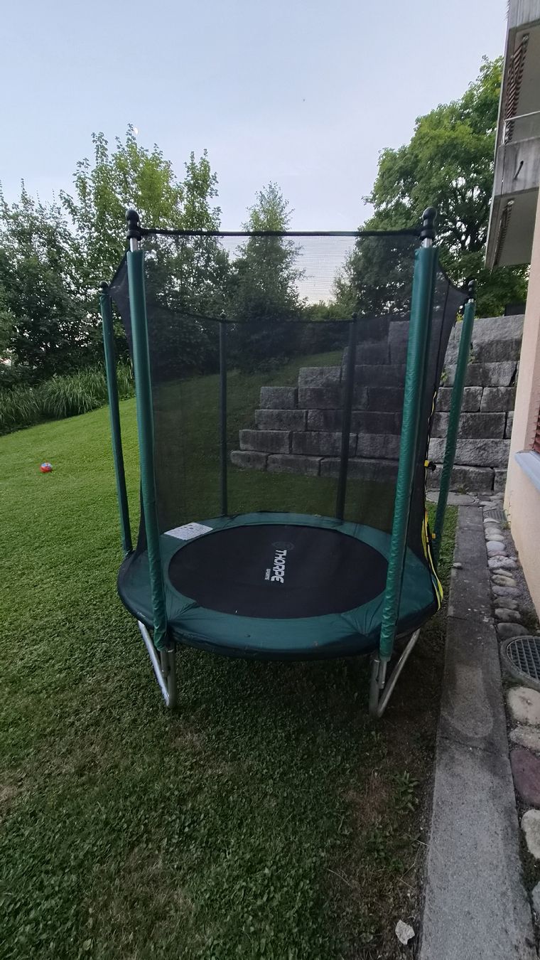 Trampolini: Thorpe Trampolin 183cm ø – Usato da Thalwil venduto da Varri01