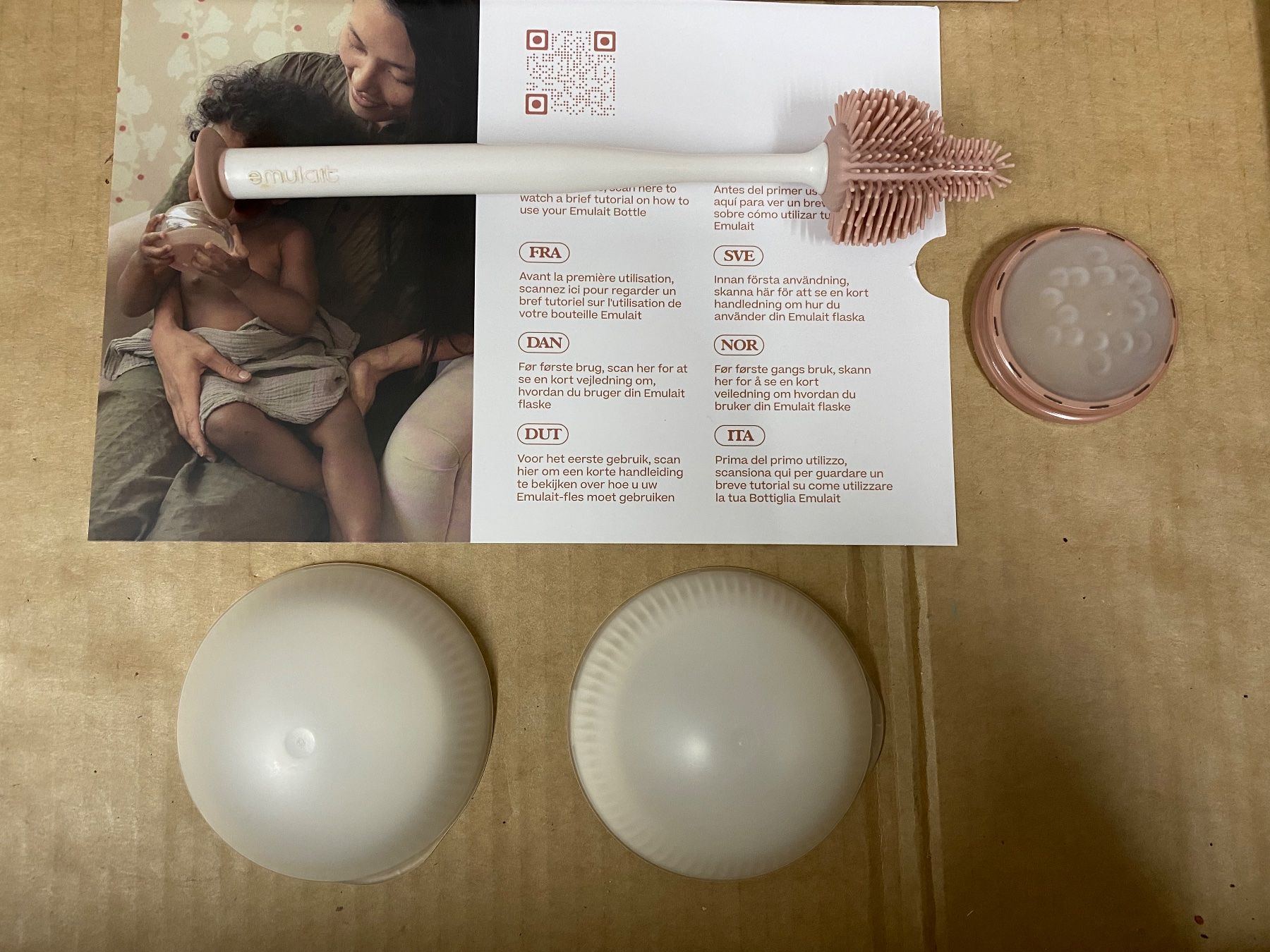 Baby-Mahlzeiten: Emulait Baby bottle nipples Starterset – Gebraucht aus Eschlikon TG von RamonaSt 3