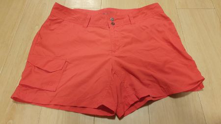 Columbia WanderShort Damen Gr. M Rot