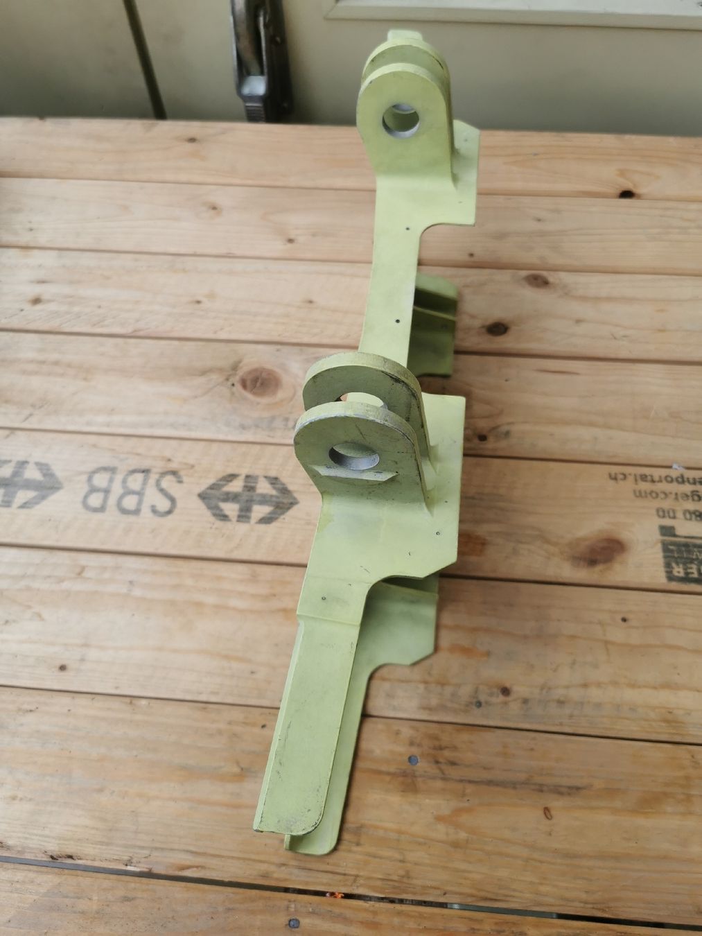 Misurare: Strukturteil Flugzeugteil Fliegee Luftwaffe  – Usato da Neuenkirch venduto da bf-109 3