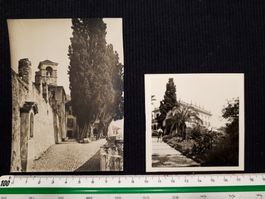 2 FOTO BRISSAGO - NON CP! TRACCE DI COLLA SUL RETRO