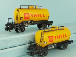 Märklin 2 X 4502 Shell Kesselwagen