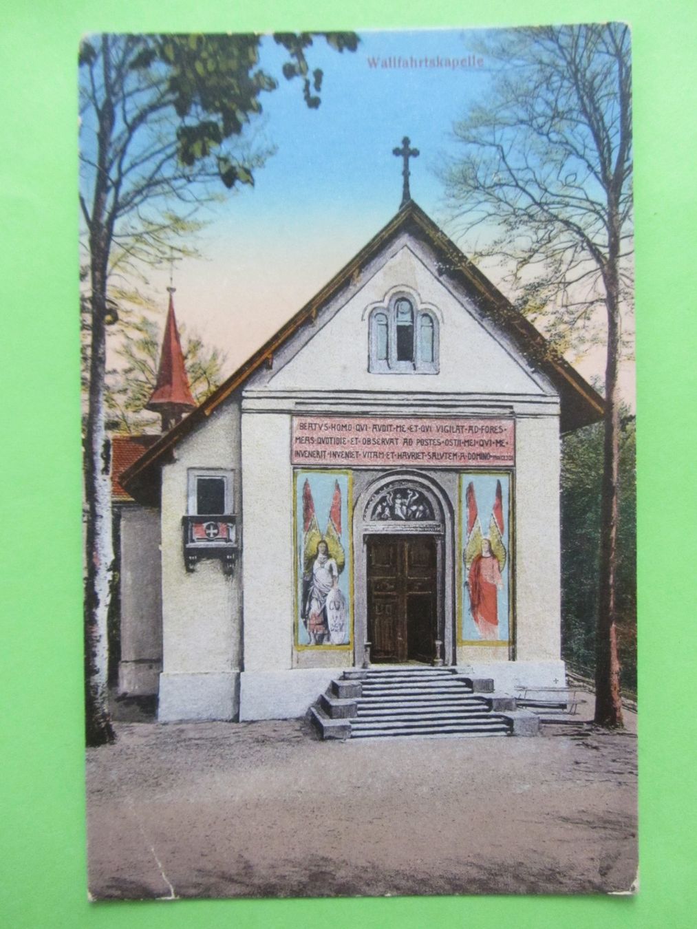 Ansichtskarten: Ansichtskarte Kapelle Maria-Bildstein, Benken St. Gallen – Gebraucht aus Malters von Hausi88