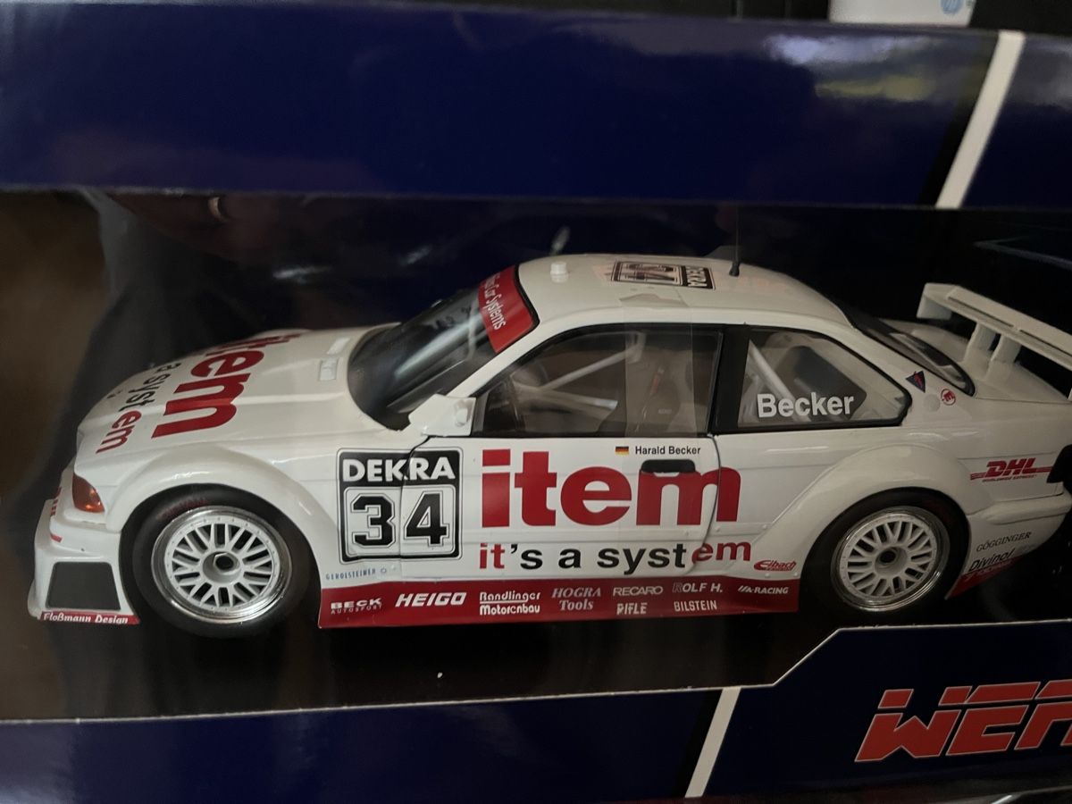 BMW Modellautos: BMW 325i E36 DTM. 1:18 – Neu und originalverpackt aus Rümlang von Papamoll4 1
