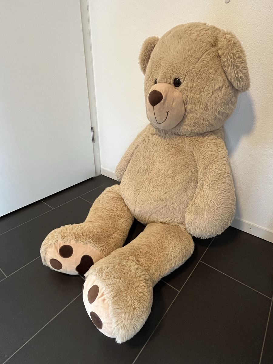 Migros Giocattoli: Riesen Teddybär, Top Zustand! – Nuovo (secondo la descrizione) da Port venduto da ad_wvt2 1
