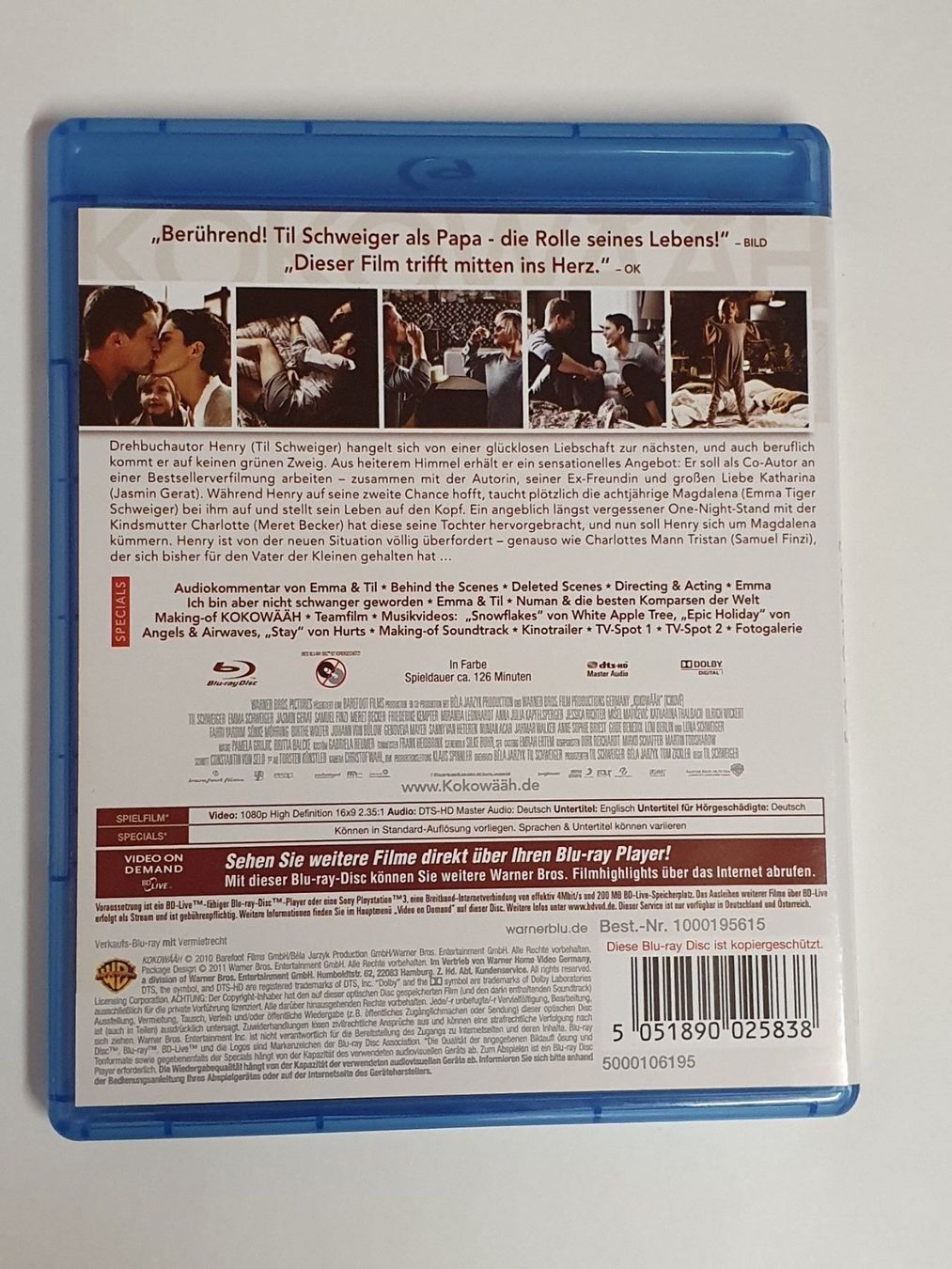Tutti i DVDs: Kokowääh (mit Emma und Til Schweiger) – Usato da Oberdorf BL venduto da BaldenEagle 1