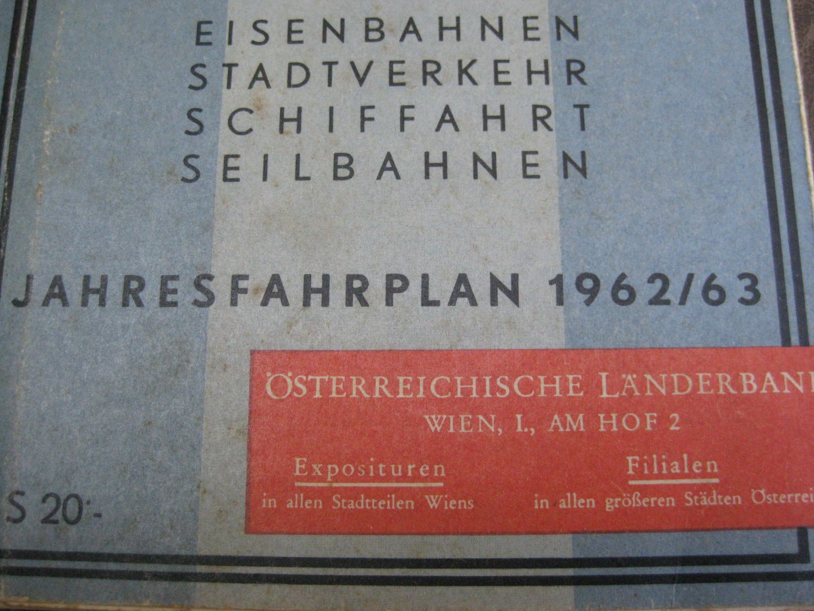 Livres: Kursbuch Österreich 1962/63 – D'occasion à Malters par Marosko 1