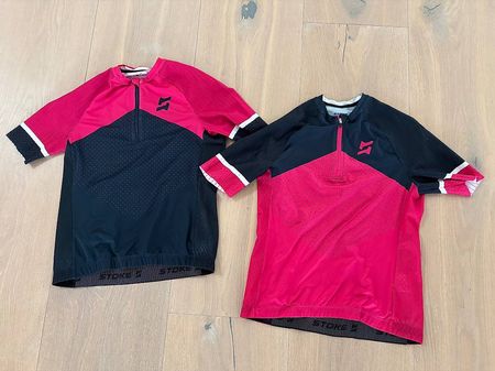 2 Verlotrikot, Veloshirt für Mädchen von Stoke, wie neu
