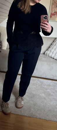 Reiss Damen Stoffhose Dunkelblau – Größe EU 42