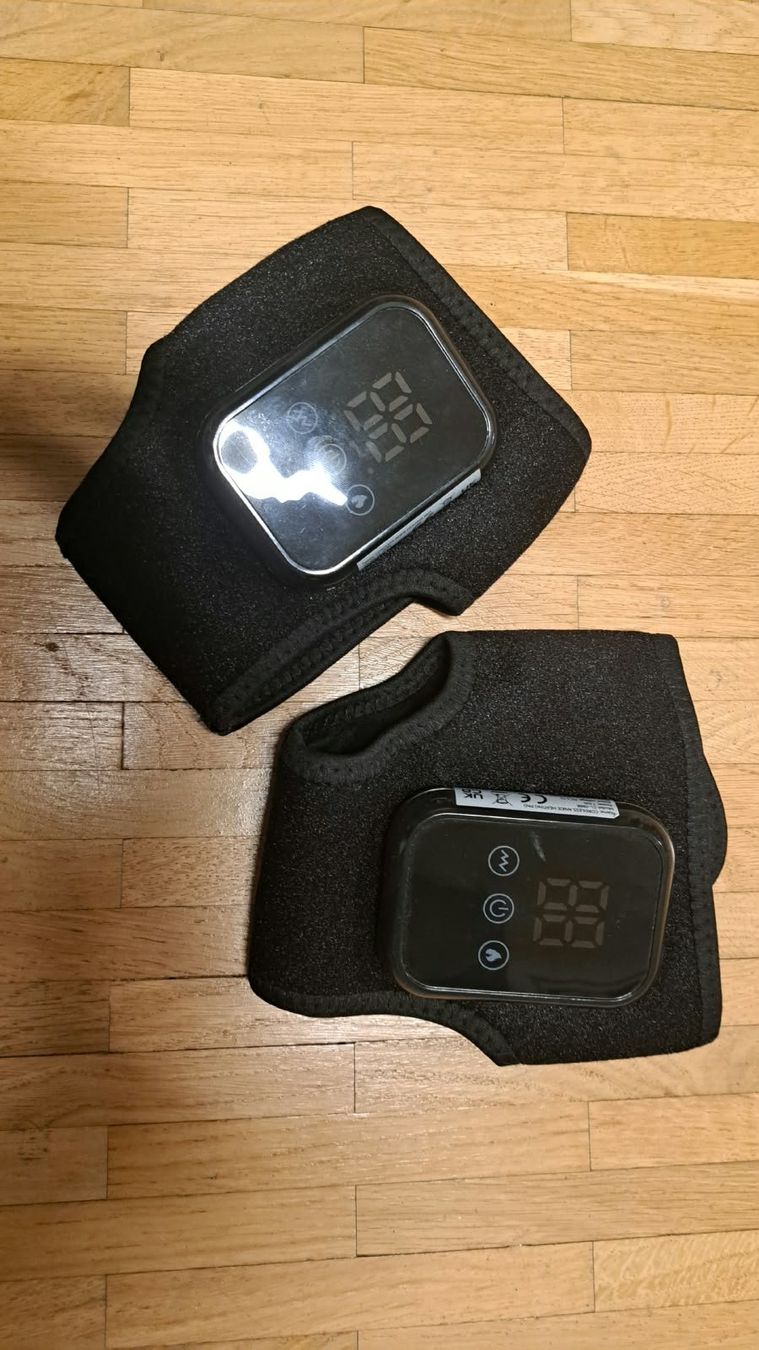 Dispositivi per massaggi: 2er Set Fussmassagegerät mit Wärmefunktion – Usato da Ittigen venduto da udonno2000