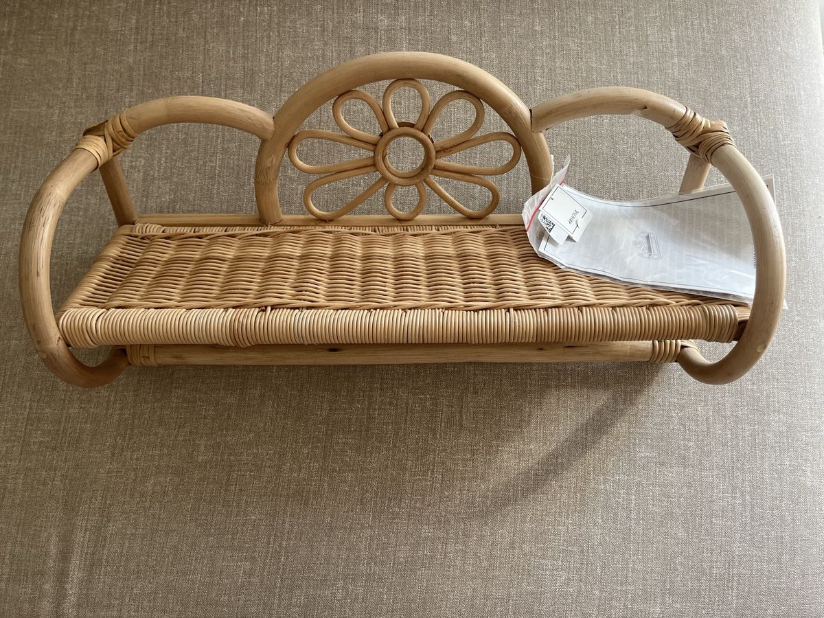 Guardaroba: Kindergarderobe aus Rattan – Nuovo e nell'imballaggio originale da Oberwil BL venduto da FinjaBijou