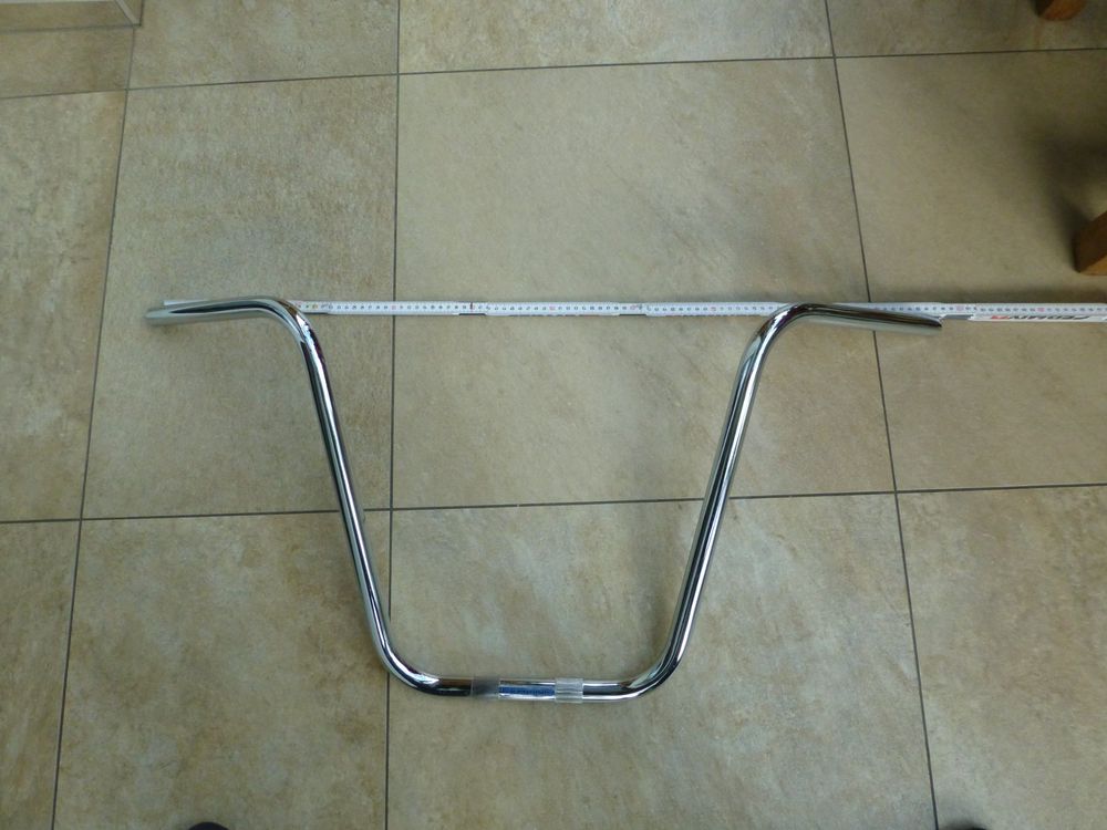 Motorrad Lenker Chopper Breite 98cm Höhe ca.44,5cm D. 25mm (Gebraucht ...