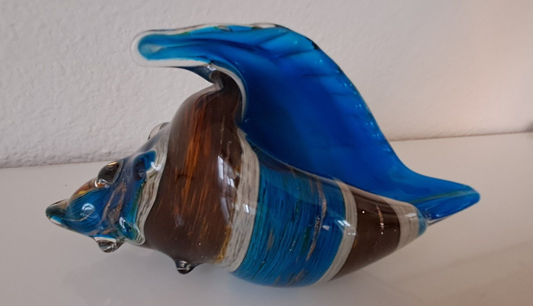 Murano Statuette: Wunderschöne Muschel aus Muranoglas – Usato da Wallisellen venduto da monbijoux009 3