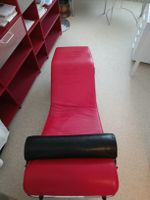 Cassina LC4 Le Corbusier Liege Leder Rot