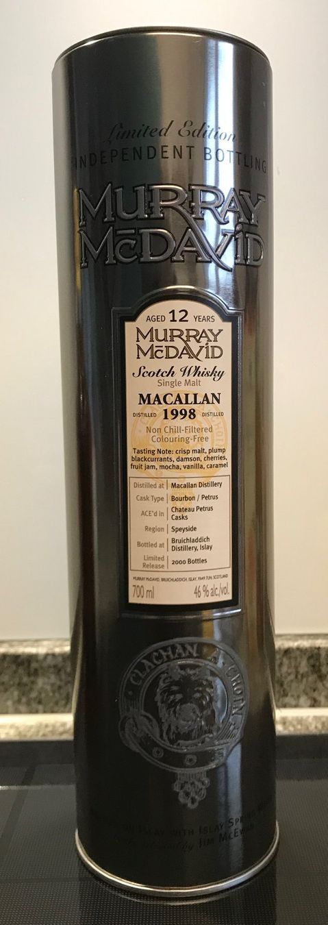 Macallan Bevande alcoliche: Macallan 1998, Chateau Petrus, Murray McDavid, limitiert – Nuovo (secondo la descrizione) da Nuglar venduto da Tc15 2