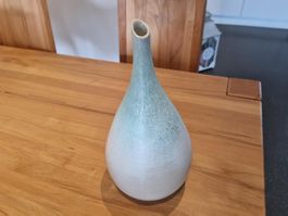 Keramik-Vase, Hohe Konische Blumenvase für Einzelstiel