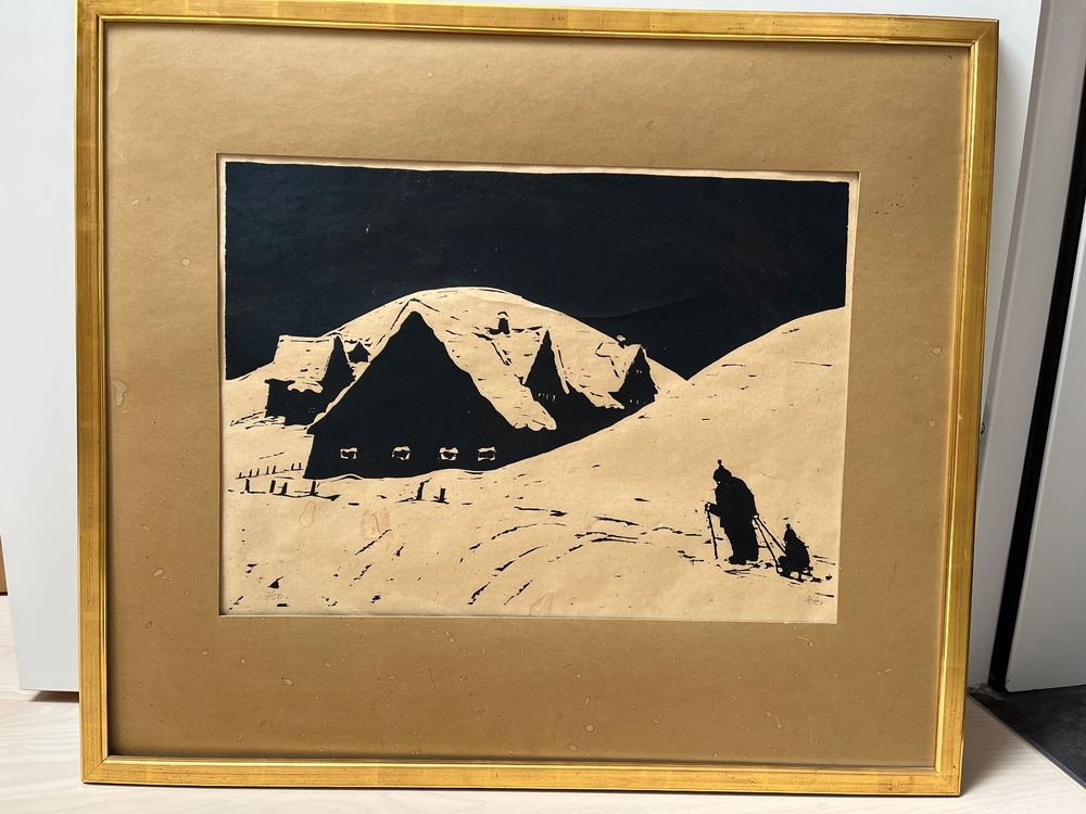 Ruedi Peter, Holzschnitt, 7/50 Kaufen auf Ricardo