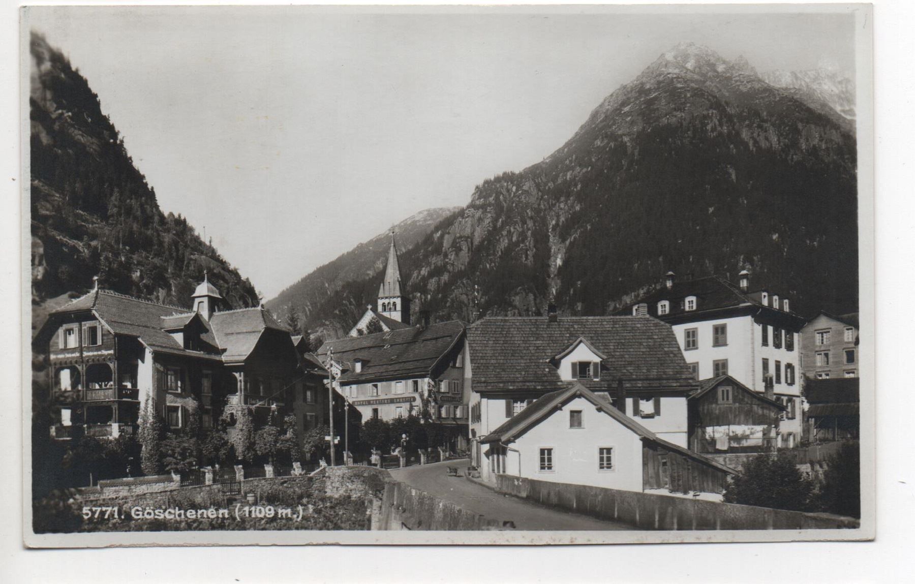Cartoline postali: GÖSCHENEN Hotel Rössli – Nuovo (secondo la descrizione) da Jona venduto da philajona