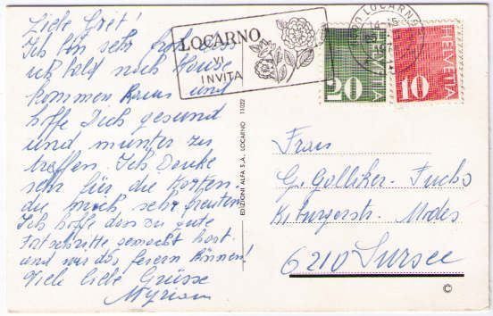 Cartoline postali: Locarno - 5 Bild AK – Usato da Binningen venduto da Mountainrider 1
