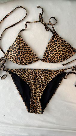 Leoparden Bikini, Grösse M, perfekt für den Sommer!