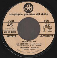 7 " CAMALEONTI I / CIAIKOVSKIJ / MARIO TESSUTO / CHRISTIAN T