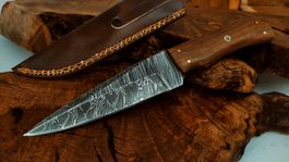 Top 1A Damast Messer Knife echter Faltenstahl Damascus