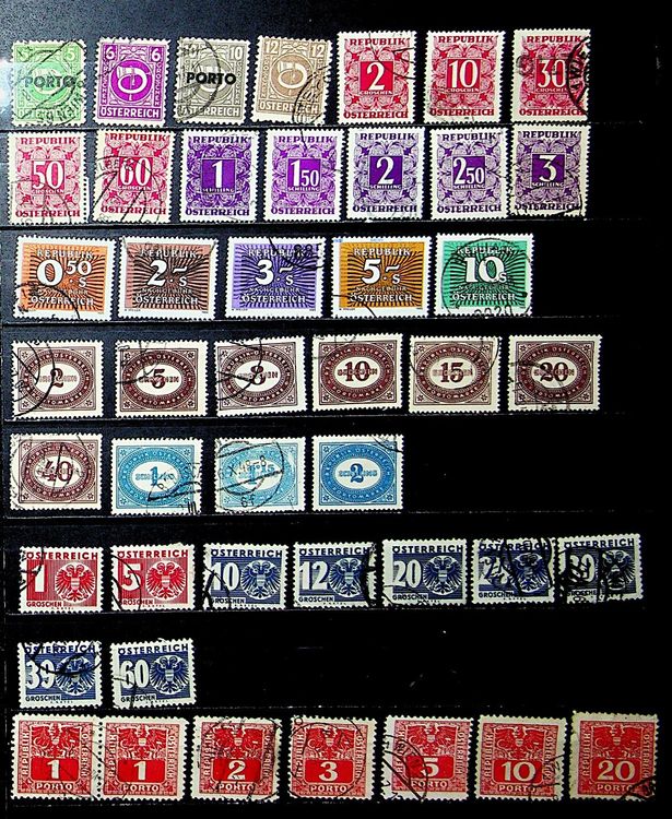 Timbre rare Autriche - Timbres anciens d'Autriche