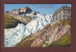 RHONEGLETSCHER und Hotel Belvedere