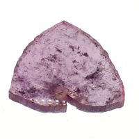 Turmalin Scheibe 20% Rabett seltenes Violett mit 3 Facetten