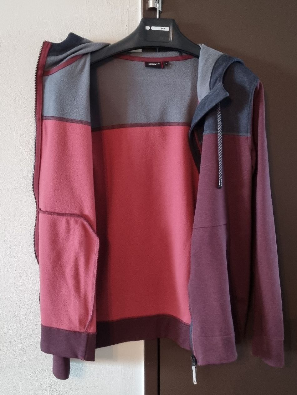 Pullover & Sweatshirts: KTec Hoodie, Kapuzenpullover mit Reissverschluss, L – Gebraucht aus Reichenburg von Mede04 3
