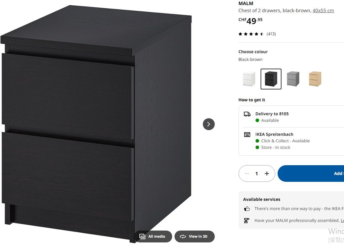 Ikea Letti: IKEA MALM Bed Frame Set(4 storage box,2 side drawer,slat) – Usato da Regensdorf venduto da kim_w6dy 4