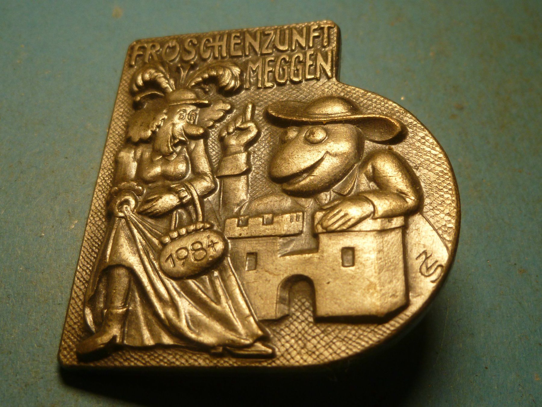 Plaketten & Abzeichen: MEGGEN 1984 SILBER – Gebraucht aus Ried (Muotathal) von Mandarin02